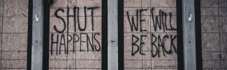 Shut happens header